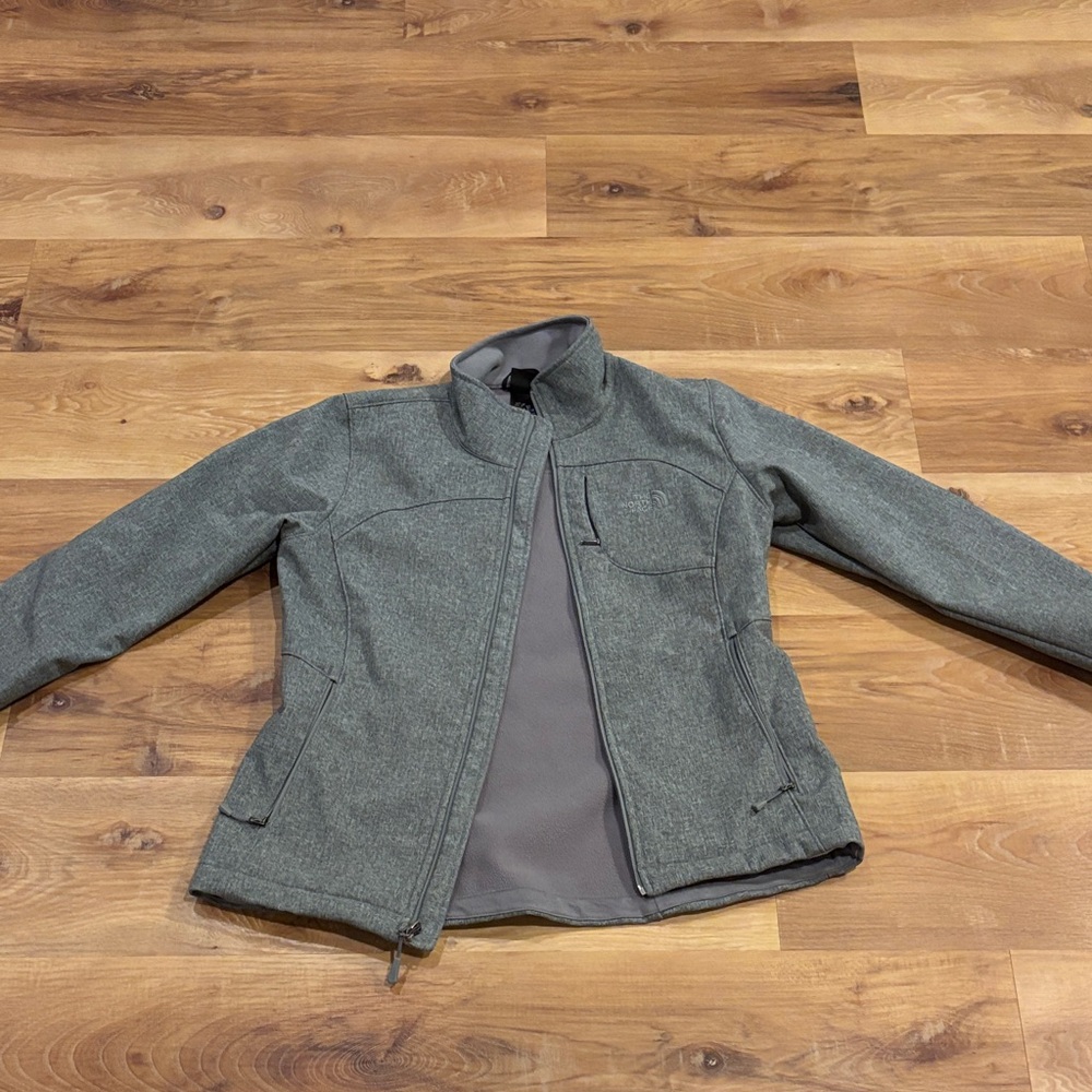 The North Face Charcoal Softshell Jacket